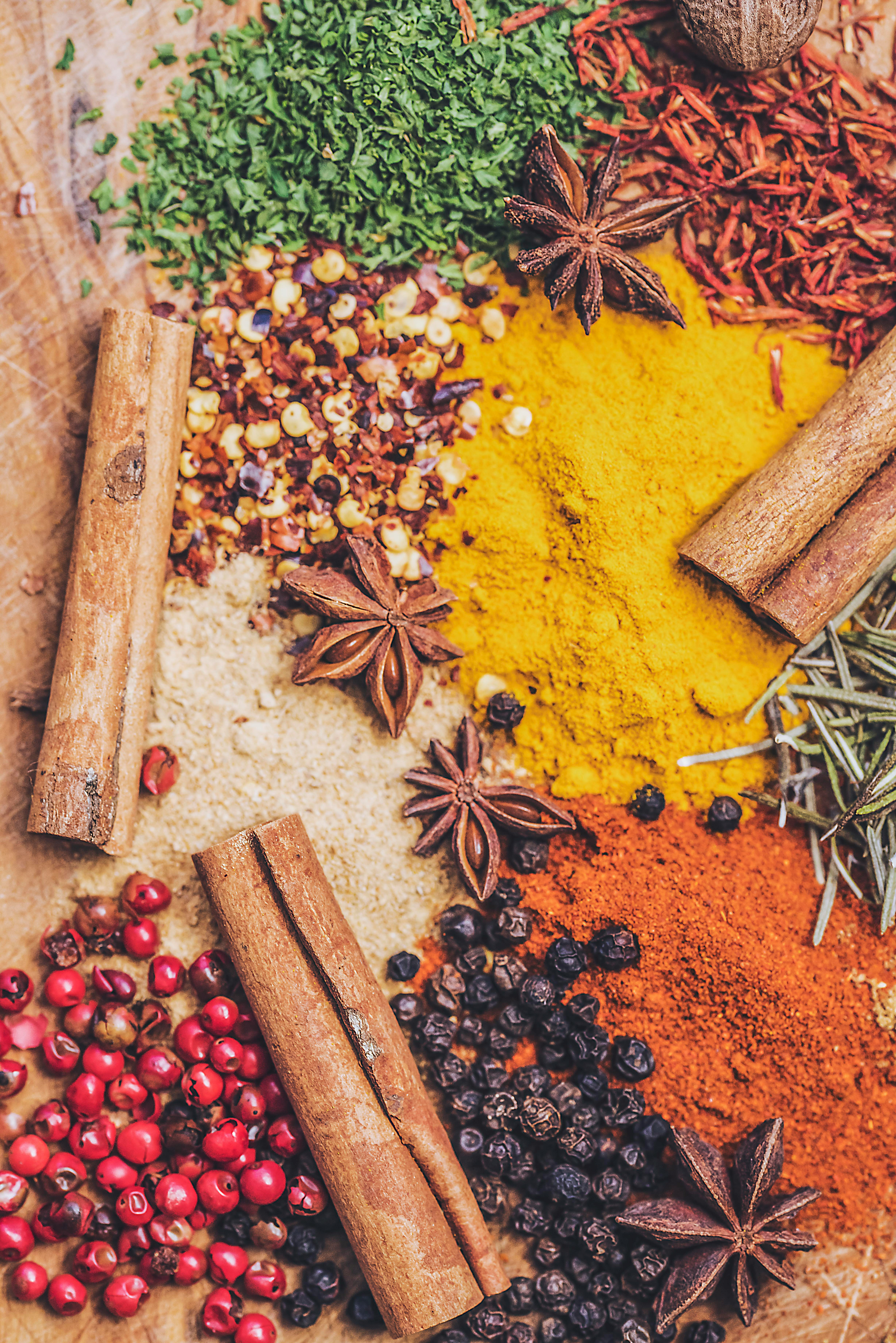 Organic Spices and Herbs